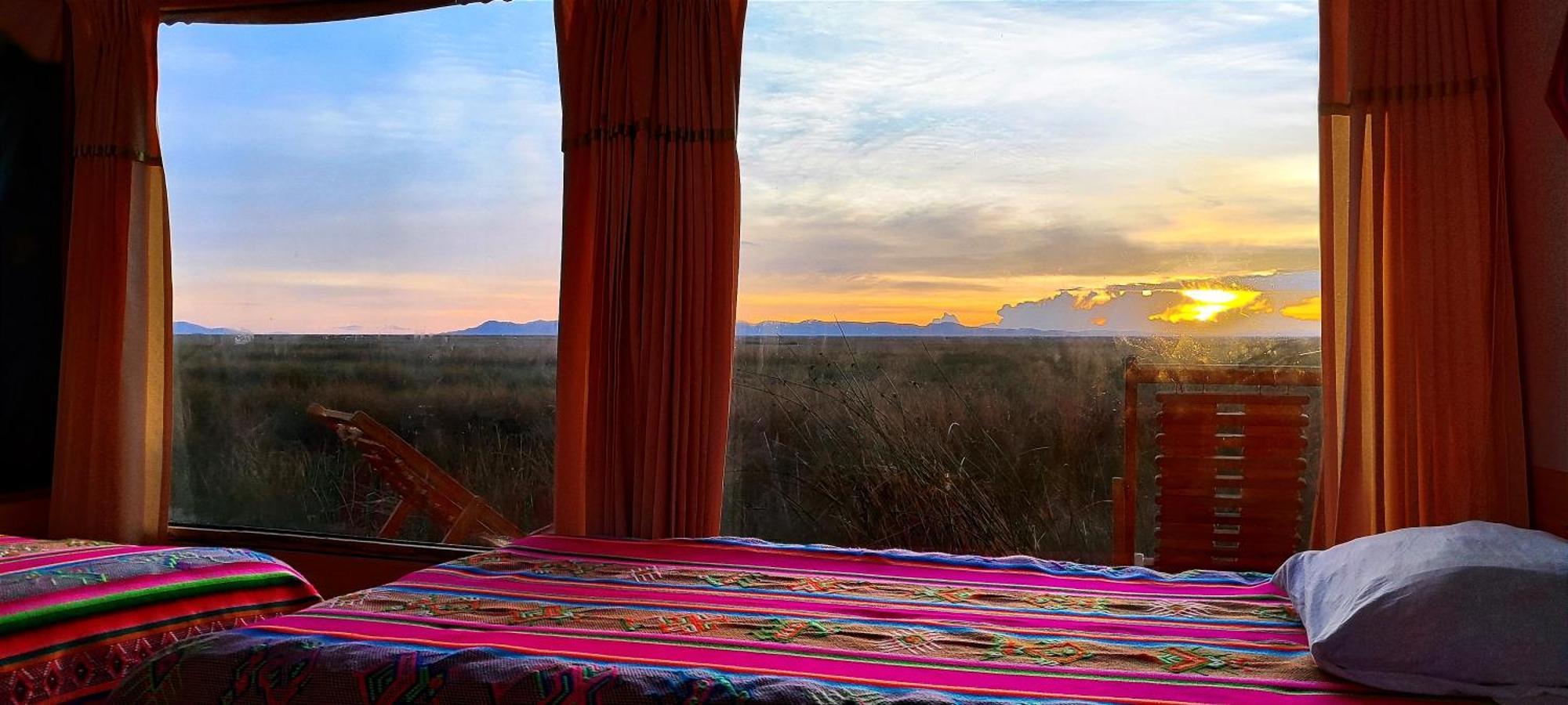 Uros Suma Jakana Lodge Puno Eksteriør bilde